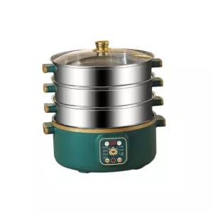 전기 찜통 찜기 옥수수 3단 찐빵기 스테인리스 찜솥 보일러 2단(스마트모델)