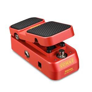 Donner Guitar Wah 페달, 투인원 와우 볼륨 미니 빈티지 일렉트릭 기타 이펙트 와와 액티브 컨트롤, 모음 경량 페달