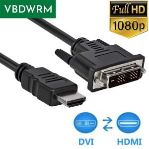 HDMI to 케이블 어댑터 컨버터 비디오 코드 양방향 PS4 노트북 PC 모니터용 3M