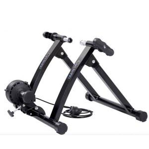 실내 자전거 고정 로라 블랙 알루미늄 롤러 유산소 운동기 자전거 거치대