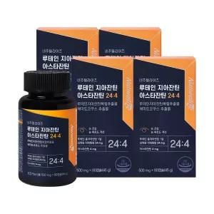 (정품) 네추럴라이즈 루테인 지아잔틴 아스타잔틴 244 루지아 90캡슐, 4개