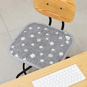 1인용 방석 모던그레이 전기방석 (44x44cm) 온열매트 온열방석