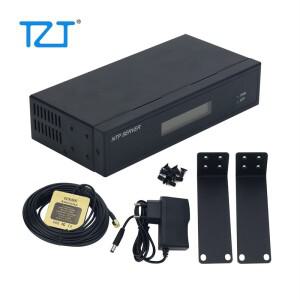 TZT TF-NTP-LITE NTP 서버 + 화면 10m/30m 안테나 네트워크 시간 Beidou GPS GLONASS QZSS 2개의 포트 지원