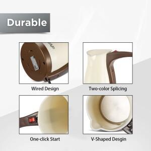 터키 커피 메이커 급속 가열 전기 포트 이탈리아 모카 그리스 머신 여행 1000W