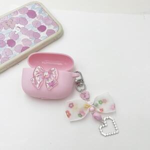 원플러스 버즈 4 프로 3/노드 3r/3V 케이스용 패션 이어폰 커버 키체인 포함 실리콘 프로3용)