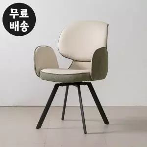 [벤티스가구]로델 패브릭 회전 의자 식탁 테이블 카페 암체어 인테리어 주방 의자 디자인 고급 카키