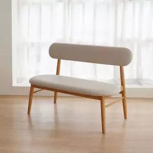 [마루이] 오클린 원목 식탁 벤치 2인