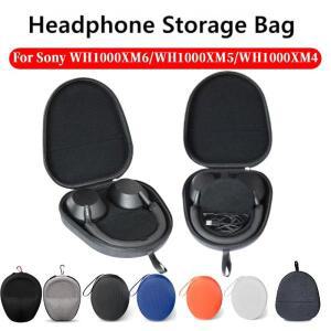 소니 WH-1000XM4/WH1000XM5/WH1000XM6 무선 헤드셋 액세서리용 헤드폰 하드 케이스 EVA 휴대용 파우치