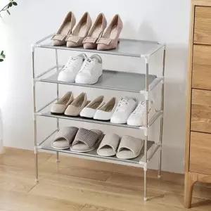 다용도 조립식 신발장 4단 1P 다용도실 선반 진열대