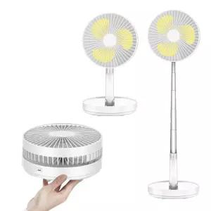 접이식선풍기 백색 접이식 폴딩 탁상용 미니 선풍기 삼우FAN400