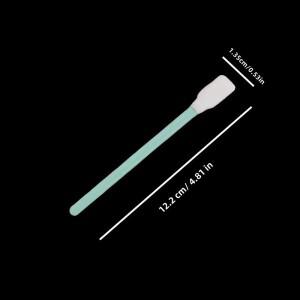 비섬유질 팁이  정밀 청소 면봉 플라스틱 손잡이 프린터 광학 장비 카메라 공예품 자동차 디테일링용