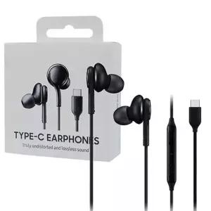 C타입 이어폰 고성능 커널형 이어폰 S20/노트/프로