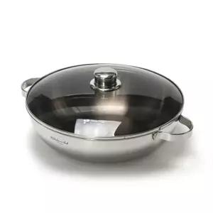 키친아트 프리미엄 스텐304 통5중 IH 궁중전골 30cm