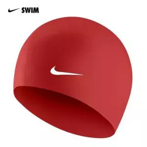나이키 NIKE 나이키스윔 수모 솔리드 실리콘 캡 레드 93060-614 341225