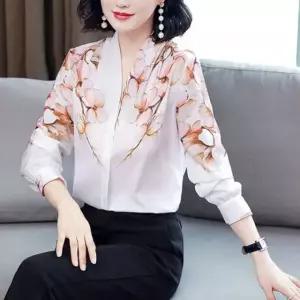 CESS 셔링포인트 6053 블라우스 플라워 Nxb1+4HAs