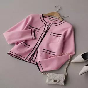 [잇수다랩] 아리엣 라인배색 가디건