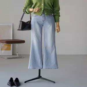 [잇수다랩] 포쉬드 히든밴딩 스판 데님