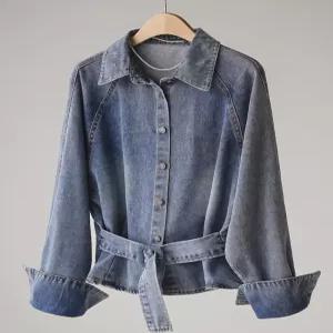 [잇수다랩] 콰이엇 벨트 데님 셔츠