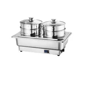 업소용 중탕기 뷔페 찜기 보온고 짜장 이층 스프 찐빵