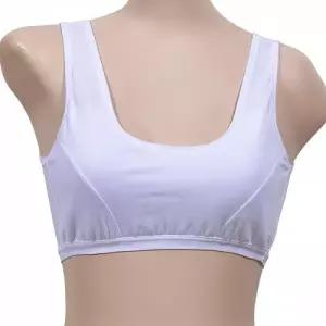 BYC 면스판 1단계 주니어 스포츠 브라 청소년 10대 중