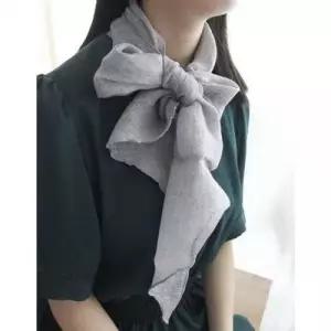 무지 순수 린넨 마 롱 패션 스카프 머플러 7colors WFD55E7