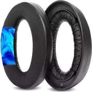 소니 PS5 플레이스테이션 5 펄스 3D 무선 이어폰 교체용 헤드셋 이어 쿠션 단백질 가죽 및 메모리 폼 포함