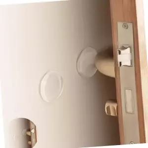 방문손잡이 방문 문쾅 충격방지 패드 30mm 투명 도어 쿠션 9개입