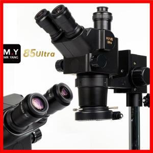 YCS Mr.Y 85Ultra 현미경 연속 줌 6.3X-68X 4K 카메라 키트 (휴대폰 PCB 전자 부품 납땜 수리 도구 세트)