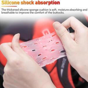 사이클링 반바지 통기성 메쉬 속옷 5D 젤 패드 충격 방지 MTB 자전거 남자