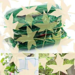 4가지 크기 정원 식물 등반망 스탠드 홀더 녹색 나일론 트렐리스 네트 메쉬 지지대 콩 재배 울타리 라인 A3