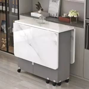 보조 주방대 이동식 조리대 협탁 아일랜드 접이식 확장형 바퀴달린 캐스터