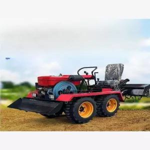 소형 트랙터 대동 회전경운기 농기계 4륜디젤
