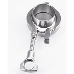 호환 0.5 2 3 4 5 6 8 10 트라이 클램프 세트 SUS 304 316L 스테인레스 위생 어셈블리 용접 페룰 파이프 피