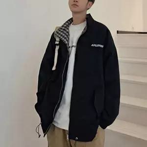 린넨자켓 빅사이즈바람막이 잠바 미니멀자켓 봄 봄버자켓 청자켓