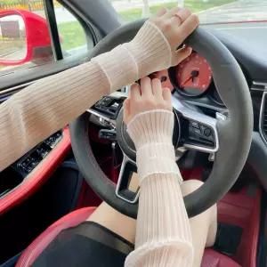 여성 운전용 햇빛 자외선차단 망사 주름레이스 팔토시 PAm1+7xXV