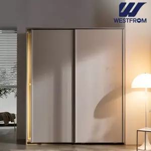 [웨스트프롬] 더블린120) 슬라이딩 행거형 키큰옷장 180cm