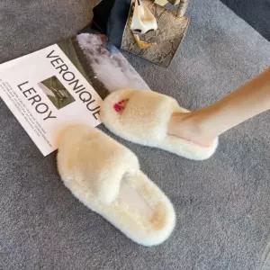 여성 빅사이즈 가능 겨울슬리퍼 퍼슬리퍼 털슬리퍼 tLo7+3hXu