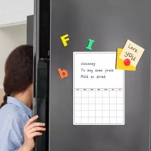 냉장고 메모 붙이는 마그네틱 화이트 보드 월 계획표 OpS2+9FVH