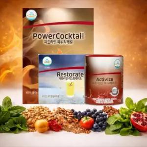 독일PM쥬스 3종 세트 (액티바이즈+파워칵테일+리스토레이트)
