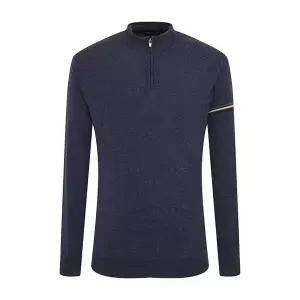 밴브루 [Vanbrough(밴브루)] 따뜻하고 착용감좋은 겨울 반집업 삼색 스웨터 2종택1 (BMFSW1102) 1115047