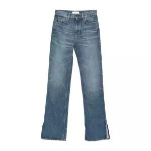 스플릿 헴 스트레이트 진 CH25WDP76153 4A1 FADED INDIGO