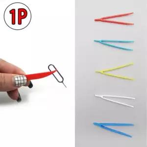 플라스틱 핀셋 미니집게 플라스틱집게 네일아트집게 aTT8+6FyB