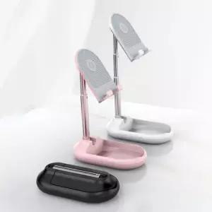 아이베리 리치어스 3단 높이 조절 휴대용 접이식 태블릿 휴대폰 거치대 스탠드