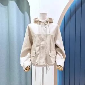 [AK원주점]  후드 스트링 레더 자켓 SH03JK102