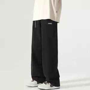 남성 와이드 팬츠 허리밴딩 일자 통넓은 바지 2컬러 남자 청바지