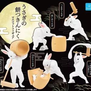 종세트 방앗간 떡집 피규어 달나라 근육 장 토끼 떡방아