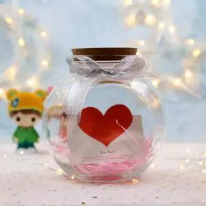 종이학유리병 생일 꽃 인테리어 빈병 장식 감성 보틀