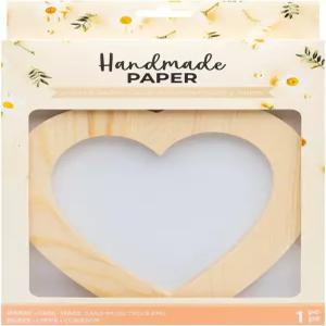 미국 공예 수제 종이 몰드 및 데클 키트 하트