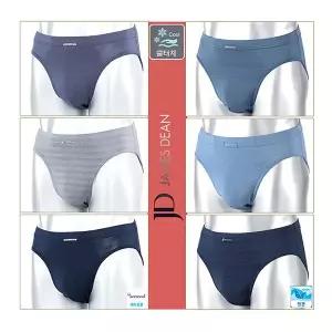 제임스딘 베이직 쿨 냉감 기능성 삼각팬티 6종세트_32 184361