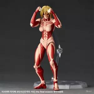 진격의 거인 피규어 엘렌 예거 PVC 진격거 장식품 굿즈